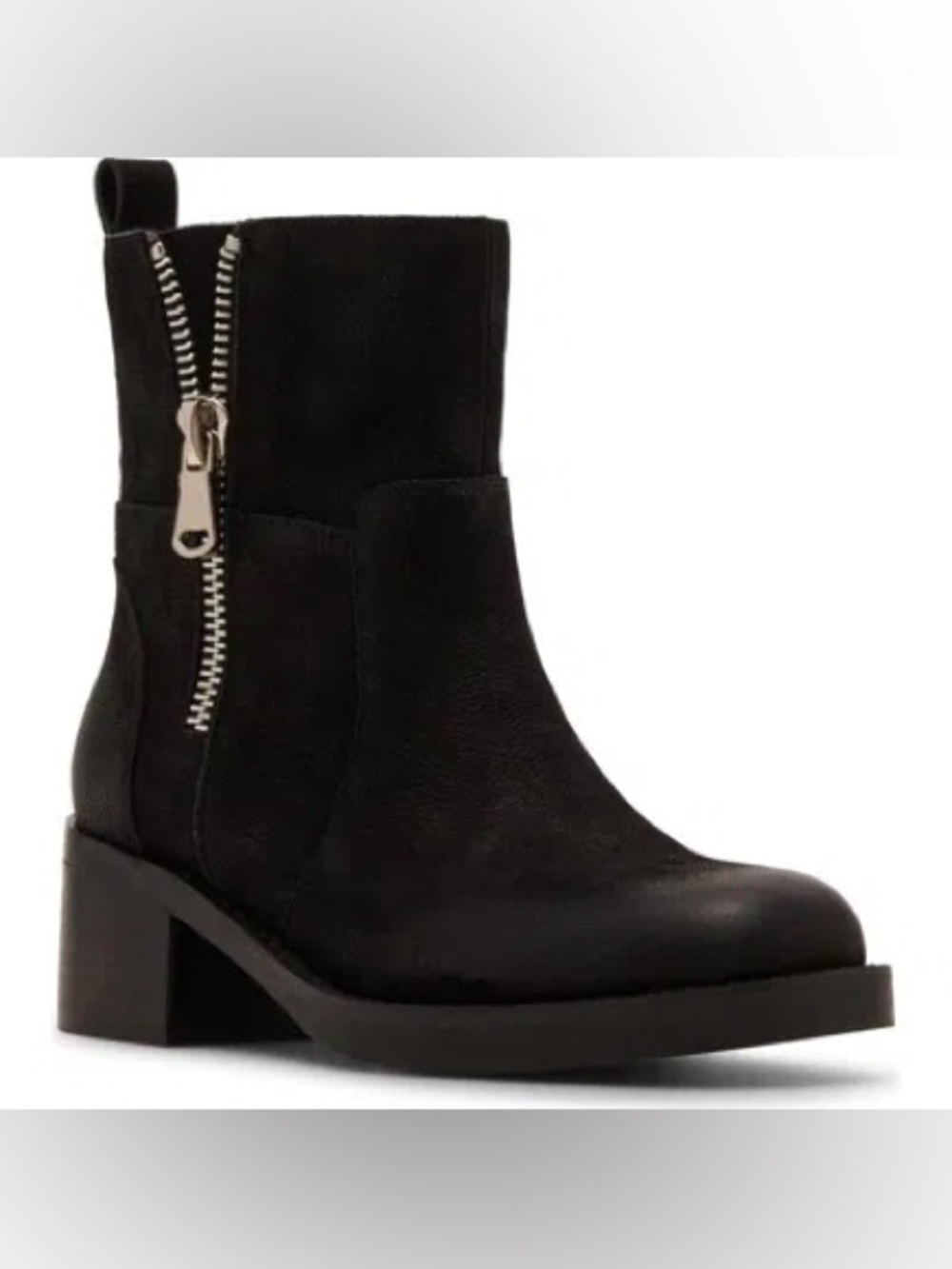 Blondo Carmine Waterproof Bootie Black Side-Zip Ankle Boots